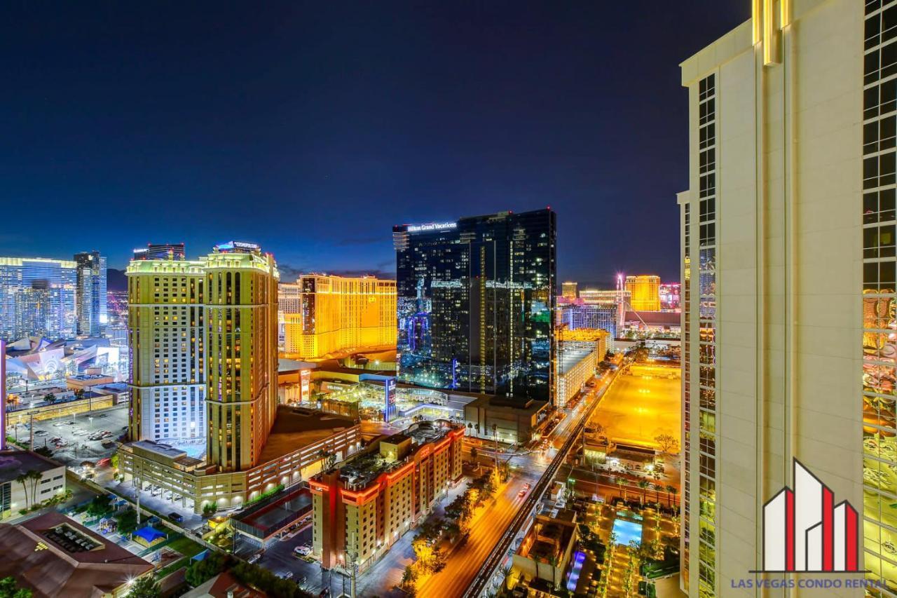 Mgm Signature-29-607 F1 Track & Strip View Balcony Las Vegas Exterior foto