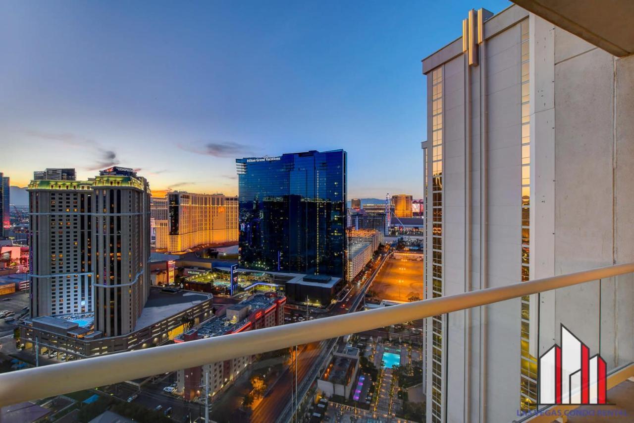 Mgm Signature-29-607 F1 Track & Strip View Balcony Las Vegas Exterior foto